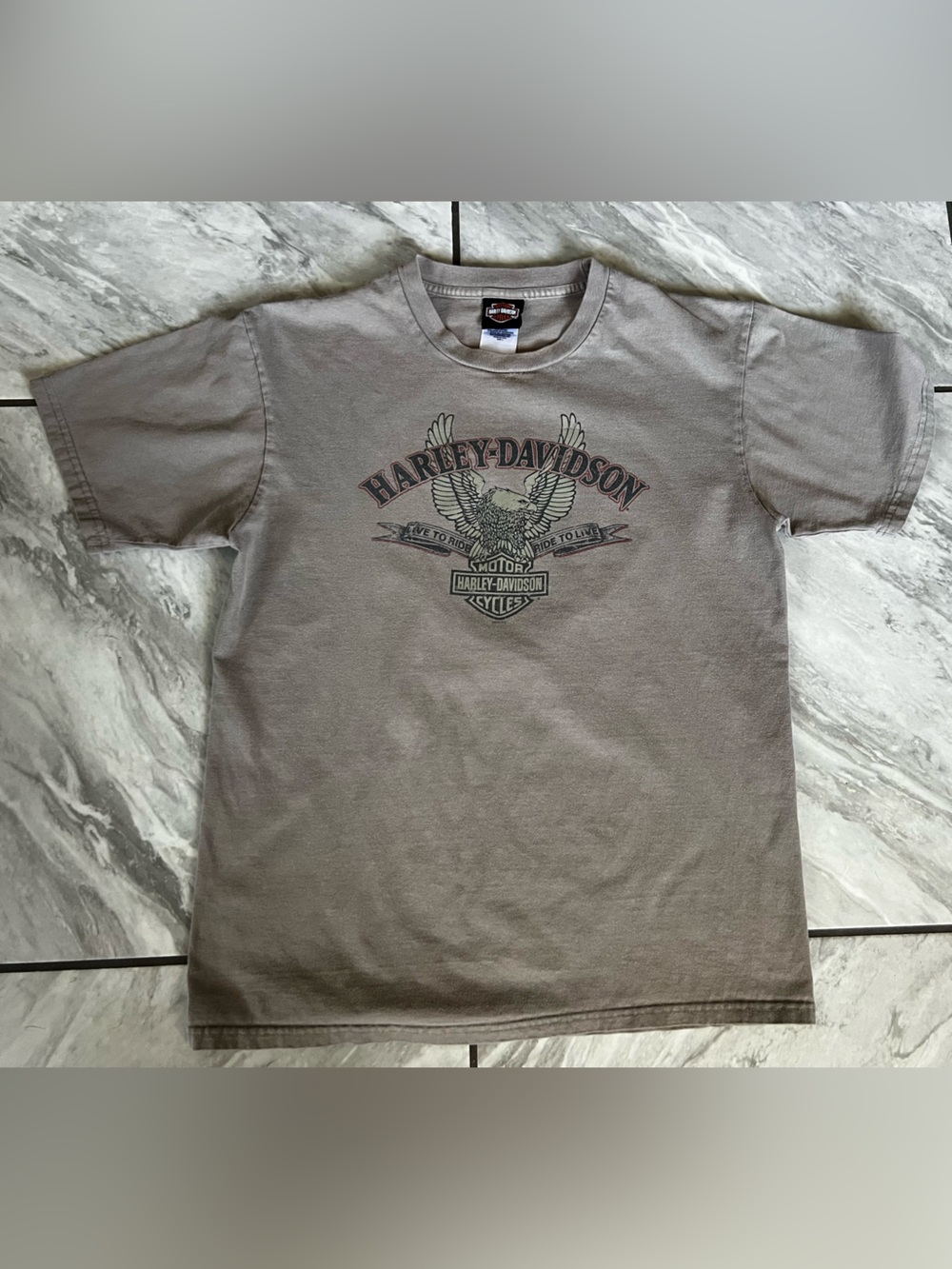 Harley-Davidson Gray Eagle Logo T-shirt large Berlin Germany